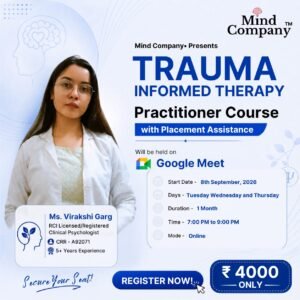Trauma Informed Therapy Practitioner Course with Placement Assistance - 1 Month
