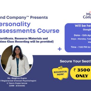 Personality Assessments Course - 1 Month