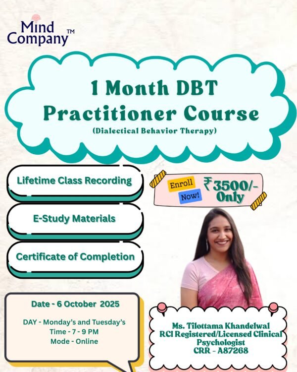 DBT Practitioner Course (Dialectical Behavior Therapy)
