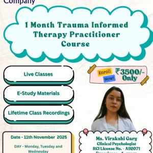 Trauma Informed Therapy Practitioner Course